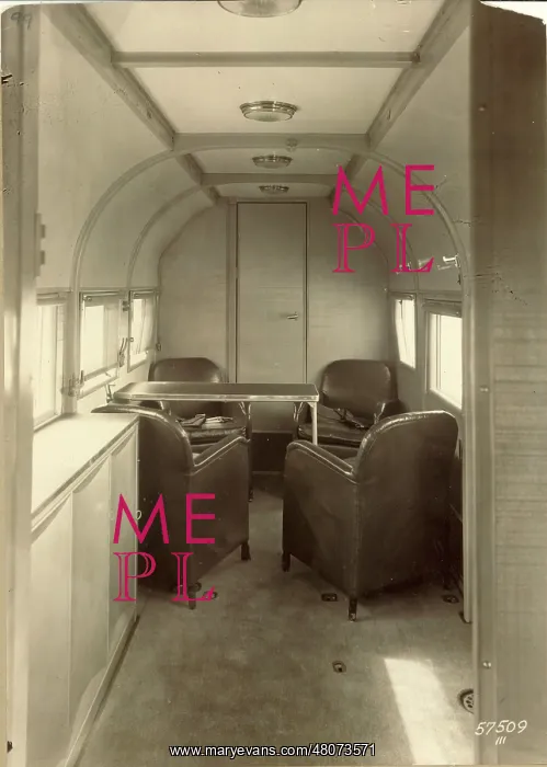 : The rear cabin of a Junkers Ju52 / 3m : The rear cabin of a Junkers Ju52 / 3m