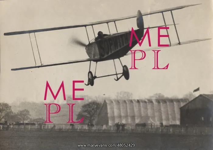 : Rear view of the first Sopwith Tabloid 1913 : Rear view of the first Sopwith Tabloid 1913