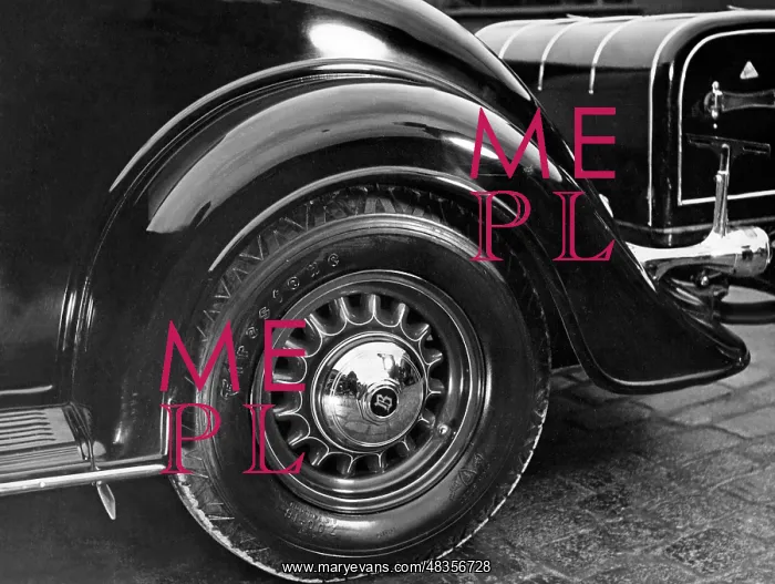 : Rear wheel, 1935 : Rear wheel, 1935