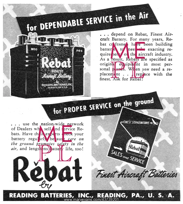 : Rebat Aircraft Batteries : Rebat Aircraft Batteries