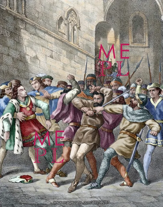 : The Rebellion of the Remences. Attempted assassination of Ki : The Rebellion of the Remences. Attempted assassination of Ki