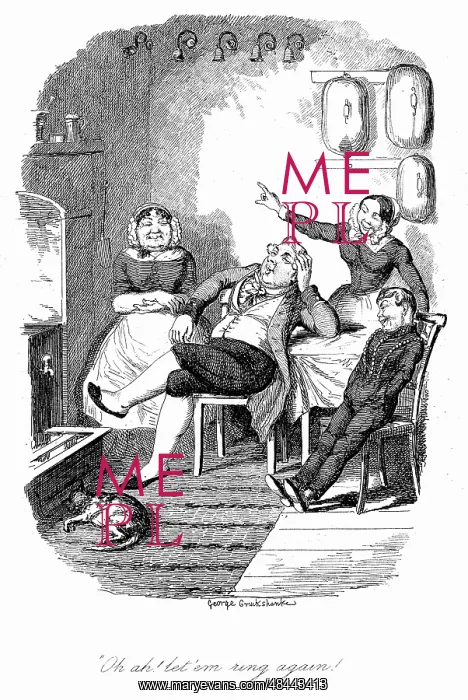 : Rebellion below stairs - the servants too snug : Rebellion below stairs - the servants too snug