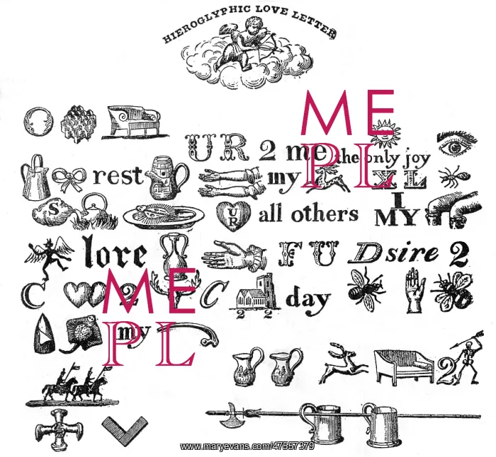 : Rebus: a hieroglyphic love letter : Rebus: a hieroglyphic love letter