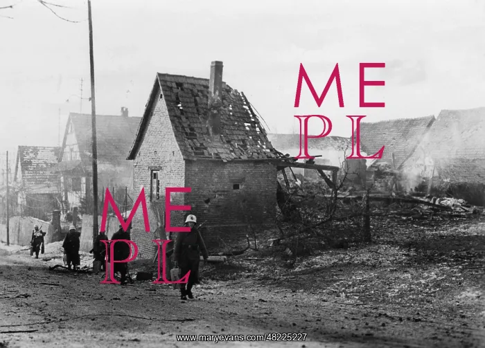 : Recapture of a village in Lorraine, 1945 : Recapture of a village in Lorraine, 1945