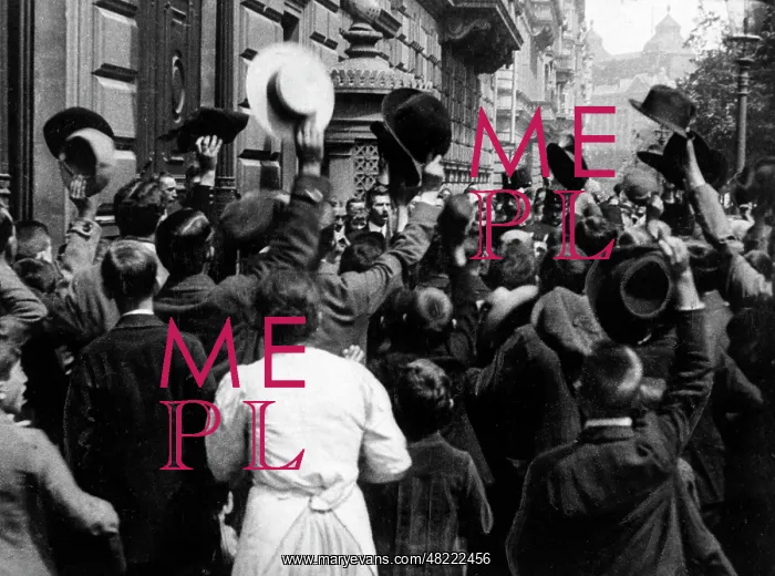 : Reception of Archduke Eugen of Austria in Vienna, 1914 : Reception of Archduke Eugen of Austria in Vienna, 1914