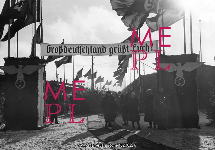 : Reception camp Bojahren for Lithuania Germans, 1941 : Reception camp Bojahren for Lithuania Germans, 1941