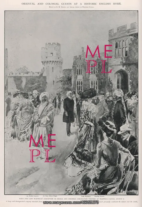 : Reception for colonial coronation visitors : Reception for colonial coronation visitors