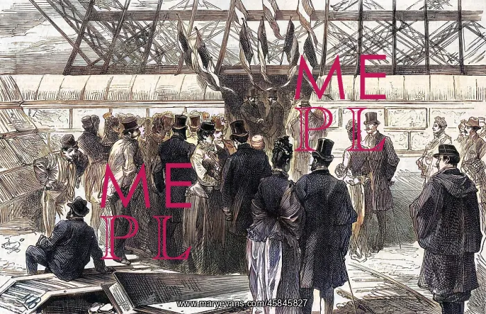  : Reception on completion of Eiffel Tower
