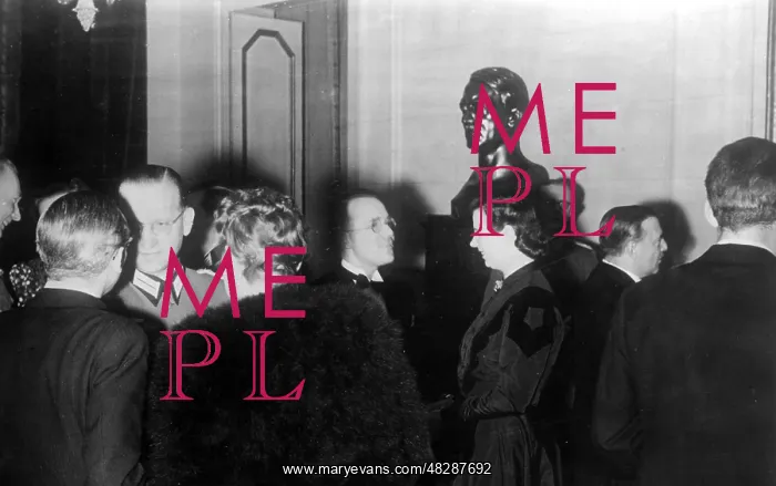 : Reception at the German Embassy in Paris, 1941 : Reception at the German Embassy in Paris, 1941