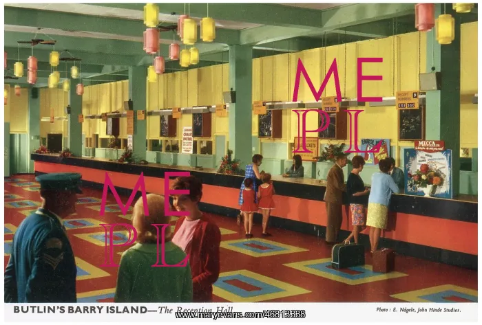 : Reception hall at Butlin's Barry Island : Reception hall at Butlin's Barry Island