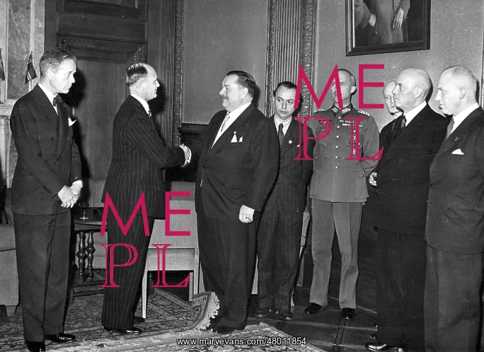 : Reception to honor Heinrich George, 1943 : Reception to honor Heinrich George, 1943