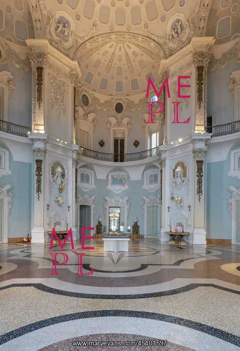 : Reception Room, Palazzo Borromeo, Isola Bella, Lake Maggiore : Reception Room, Palazzo Borromeo, Isola Bella, Lake Maggiore