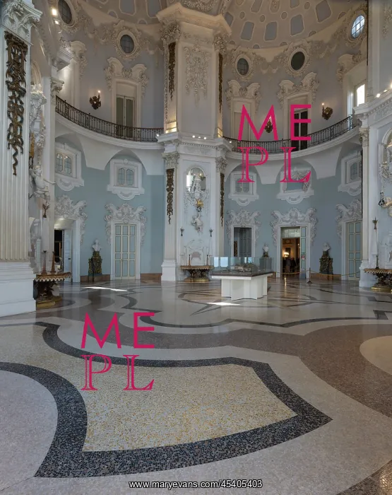 : Reception Room, Palazzo Borromeo, Isola Bella, Lake Maggiore : Reception Room, Palazzo Borromeo, Isola Bella, Lake Maggiore