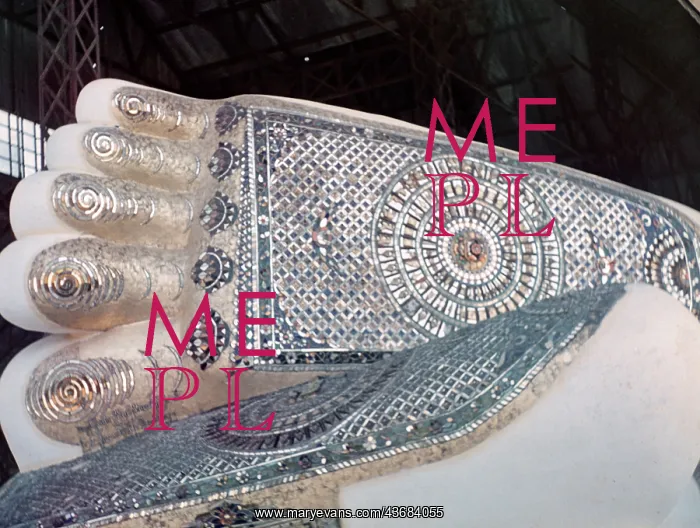 : Reclining Buddha - Pegu : Reclining Buddha - Pegu