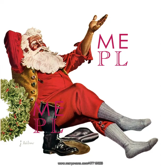  : Reclining Santa