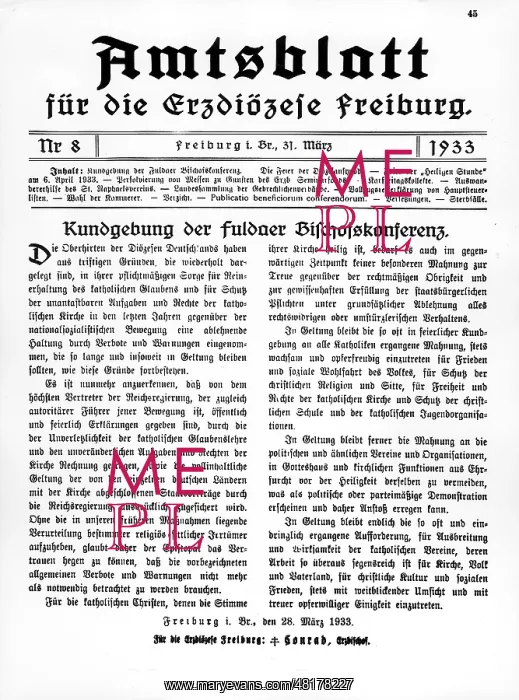: Recognition of the Hitler government in the Official Journal : Recognition of the Hitler government in the Official Journal