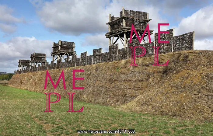  : Reconstructed fortifications, MuseoParc Alesia