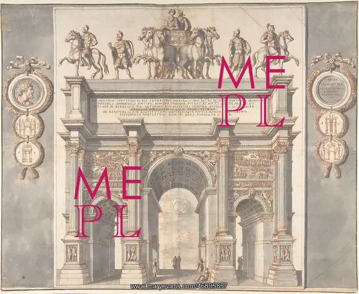  : A Reconstruction of the Arch of Septimius Severus