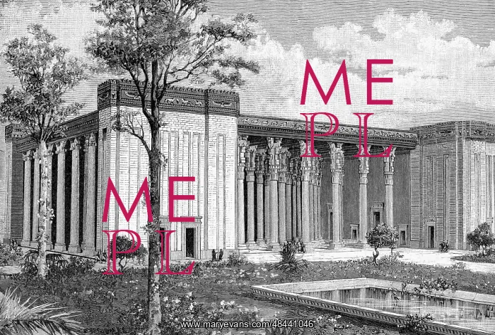 : Reconstruction by French archaeologist Marcel-Auguste : Reconstruction by French archaeologist Marcel-Auguste