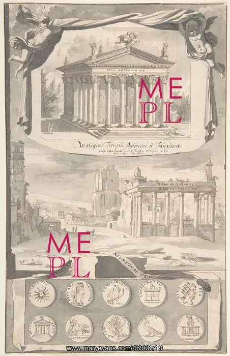 : A Reconstruction of the Temple of Antonious and : A Reconstruction of the Temple of Antonious and