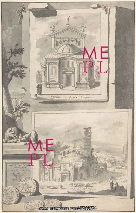 : A Reconstruction of the Temple of Romulus and : A Reconstruction of the Temple of Romulus and