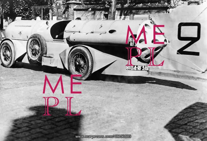 : Record car by Rene Stapp, 1932 : Record car by Rene Stapp, 1932