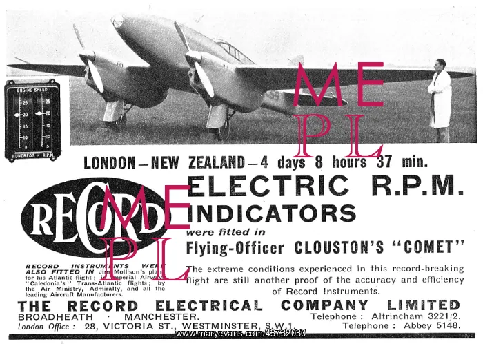 : The Record Electrical Company. Electric RPM Indicators : The Record Electrical Company. Electric RPM Indicators