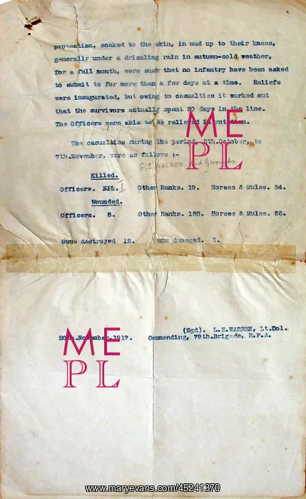 : Record of Services of the 79th Brigade, RFA, Flanders : Record of Services of the 79th Brigade, RFA, Flanders