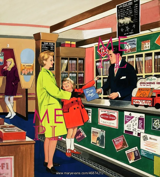  : Record shop assistant