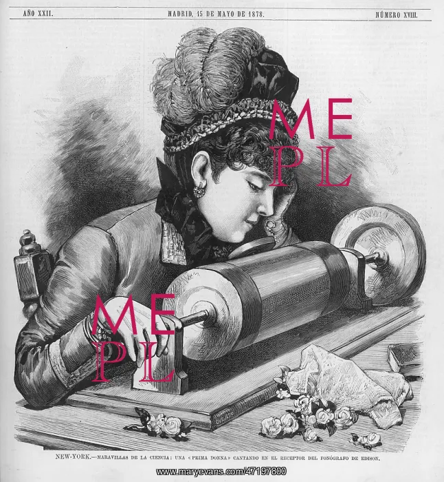 : RECORDING ON PHONOGRAPH : RECORDING ON PHONOGRAPH