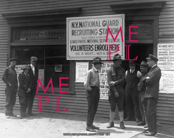 : Recruiting, First World War : Recruiting, First World War