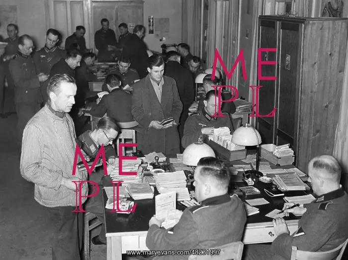 : A recruiting office of the Wehrmacht, 1941 : A recruiting office of the Wehrmacht, 1941