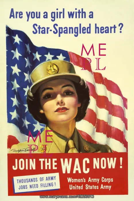 : Recruiting Poster for the U.S. Women's Army Corps : Recruiting Poster for the U.S. Women's Army Corps