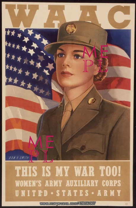 : Recruiting Poster for the Women's Army Auxiliary : Recruiting Poster for the Women's Army Auxiliary