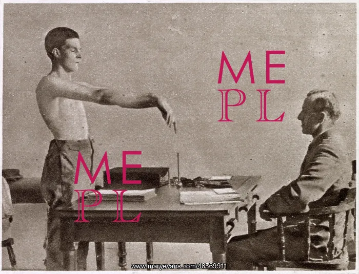 : Recruiting for R.A.F. - Nerve Test 1918 : Recruiting for R.A.F. - Nerve Test 1918