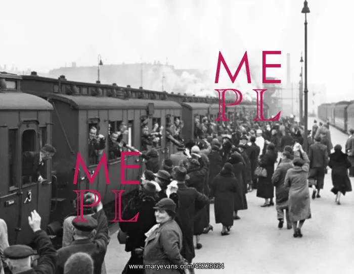 : Recruits of the Wehrmacht waving goodbye from the train : Recruits of the Wehrmacht waving goodbye from the train