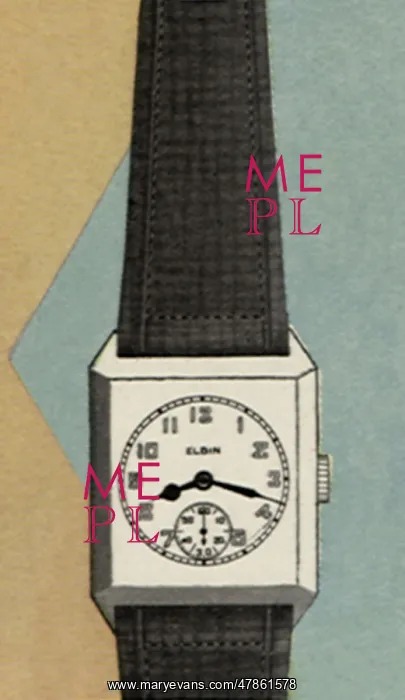  : Rectangular Watch