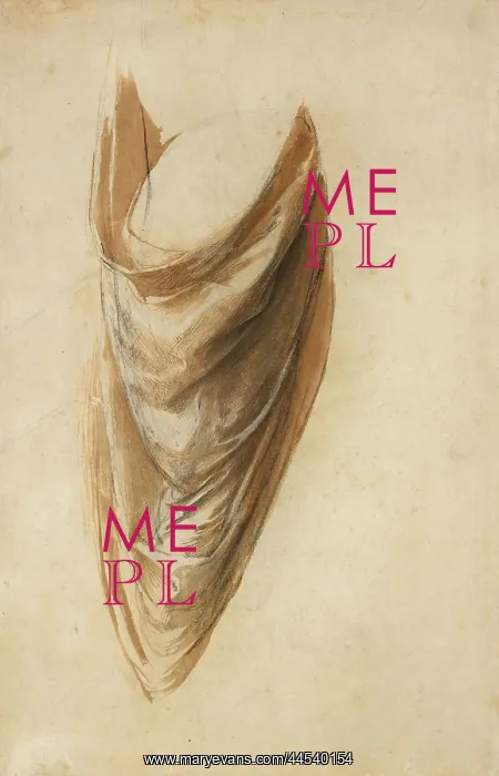 : Recto: Study of Drapery for a standing Figure : Recto: Study of Drapery for a standing Figure