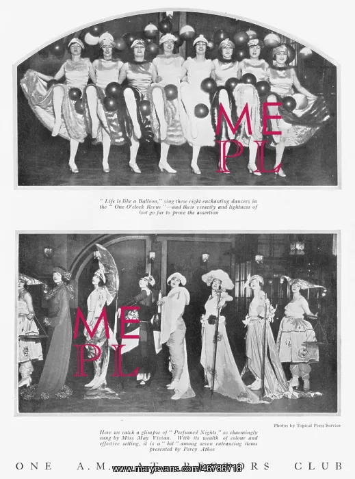 : Rector's One O'Clock Revue, cabaret : Rector's One O'Clock Revue, cabaret