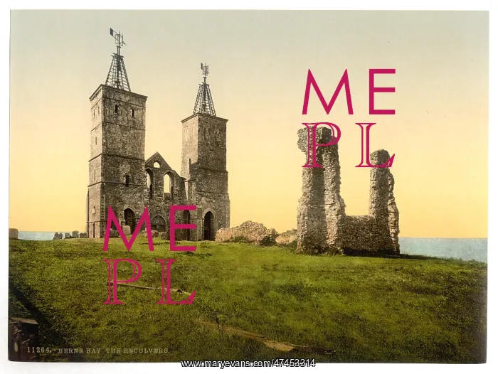 : The Reculvers, Herne Bay, England : The Reculvers, Herne Bay, England