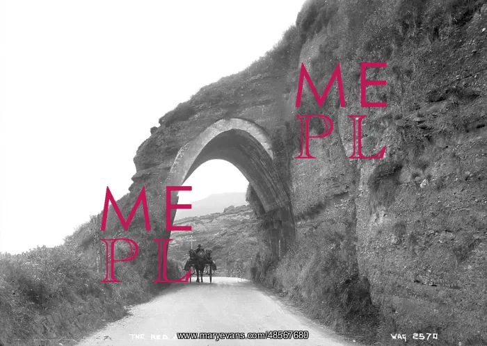 : The Red Arch, Cushendall : The Red Arch, Cushendall