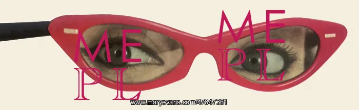  : Red Catseye Sunglasses
