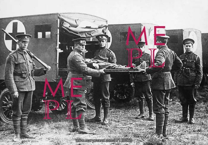  : Red Cross Field Ambulances during WW1