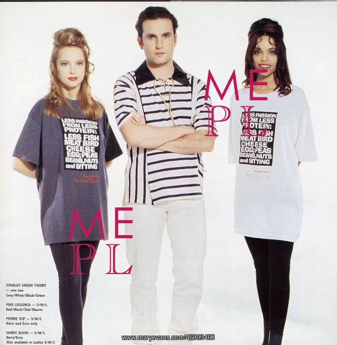 : RED OR DEAD MEMORABILIA - SPRING SUMMER 1993 : RED OR DEAD MEMORABILIA - SPRING SUMMER 1993