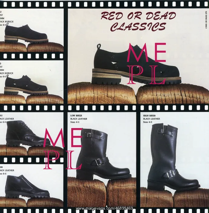 : RED OR DEAD MEMORABILIA - SPRING SUMMER 1993 : RED OR DEAD MEMORABILIA - SPRING SUMMER 1993