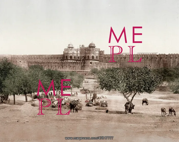  : The Red Fort, Agra, India