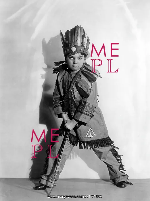 : RED INDIAN COSTUME BOY : RED INDIAN COSTUME BOY