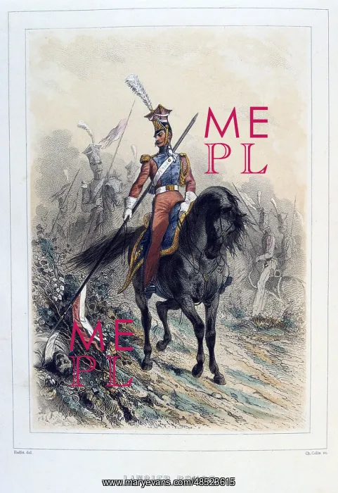  : Red Lancer. From Napoleon 1er et la Garde
