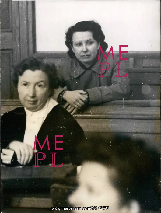 : Red Olga, Soviet spy trial, Luneburg, Germany : Red Olga, Soviet spy trial, Luneburg, Germany