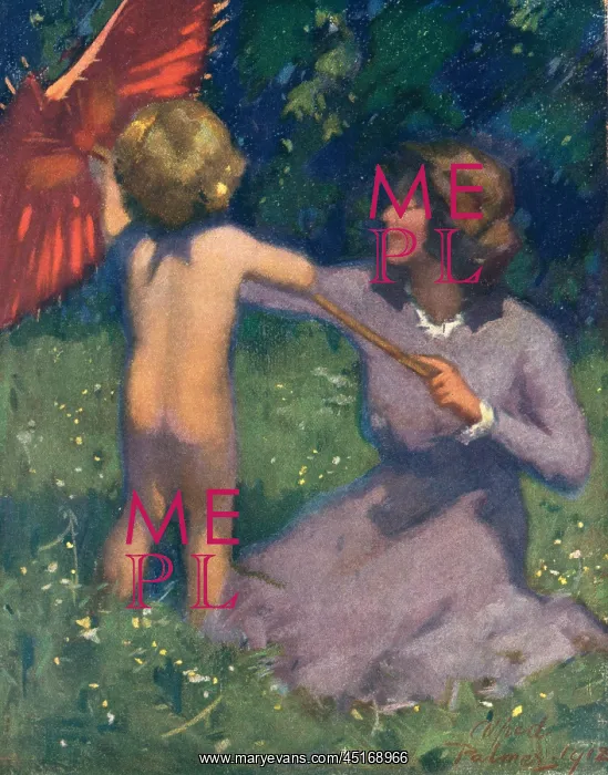 : Red Parasol Child : Red Parasol Child